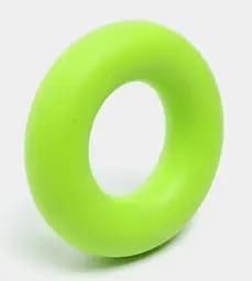 Еспандер кістьовий PowerPlay силіконовий PP-4324 Hand Grip Ring Medium 20 кг Зелений (PP_4324_20kg) - мініатюра 4