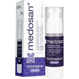 Сироватка для зубів Medosan WhiteUp відбілювальна фіолетова 30 мл