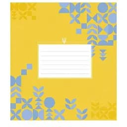 Зошит учнівський Школярик My country 024-3348K-2 в клітинку 24 аркушів