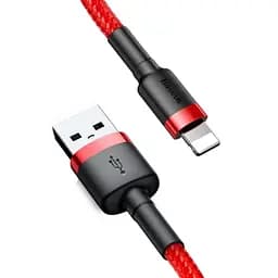 Кабель Baseus Cafule Cable USB For Lightning 1.5A 2m Red+Red
