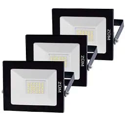 Набор светодиодных прожекторов Евросвет Zum 30 Вт 6400 K 3 шт. (57192)