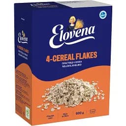 Пластівці Elovena 4 злаки 600 г (436181)