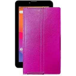 Чехол StatusCASE из экокожи для планшета Prestigio Wize 4117 3G Розовый