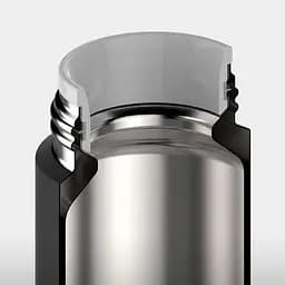 Термос Xiaomi MiJia Mini Thermal Cup 350 мл чорний (MJMNBWB01WC) - мініатюра 3