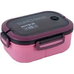 Ланч-бокс Kite з розділювачем 1200 мл бордовий (K23-184-3)