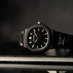 Чоловічий водостійкий наручний годинник Lee Cooper Brand (Чорний) - мініатюра 4