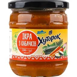 Икра Хуторок из кабачков 390 г