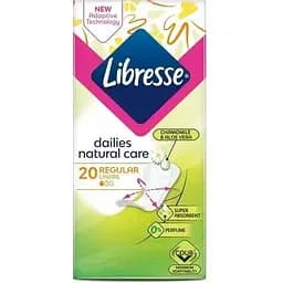Щоденні гігієнічні прокладки Libresse Natural Care Dailies 20 шт.