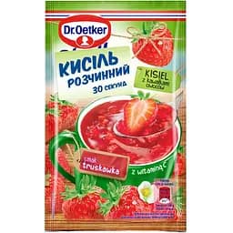 Кисель Dr.Oetker Вкус клубники с кусочками фруктов 31.5 г (916691)