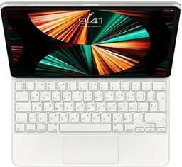 Чохол-клавіатура до планшета Apple Magic Keyboard for iPad Pro 12.9" 5th gen. - White (MJQL3UA) (Open)