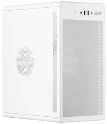 Корпус Credo V285W без БП 1xUSB3.0 1х USB 2.0 1xUSB Type-C 1x120мм VGA 300мм mATX белый 2E teh0018923