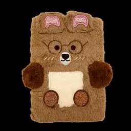 Блокнот пухнастий Bears, А5, 80 аркушів, 70 г/м² (В асортименті)