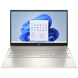 Ноутбук HP Pavilion 15-eg2013ru 15.6' FHD IPS AG, Intel i7-1255U, 16GB, F1024GB, NVD550-2, Win11, золотистый (826T2EA)