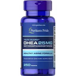 Дегідроепіандростерон Puritan's Pride DHEA 25 mg 250 таблеток