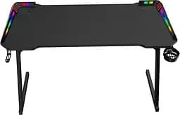 Стіл ігровий XTRIKE ME DK-05 Gaming Desk RGB Llight Black 110x60x74мм. (DK-05) - мініатюра 3