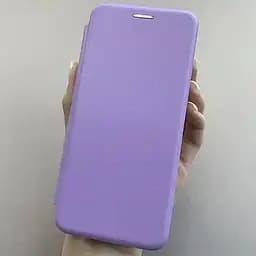Чохол книжка Samsung Galaxy М32 еко-шкіра Premium Case для смартфона Фіолетовий