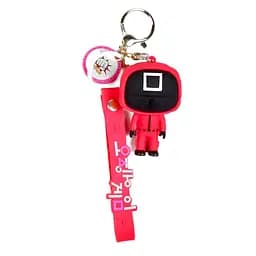 Брелок Игра в кальмара Надзиратель Квадрат (С 50599)