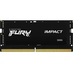 Модуль пам'яті для ноутбука SoDIMM DDR5 16GB 6000 MHz Impact Kingston Fury (ex.HyperX) (KF564S38IB-16) - мініатюра 2