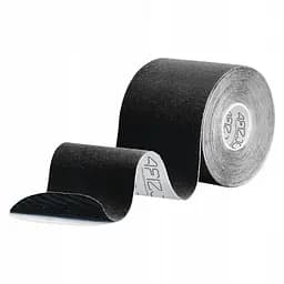 Стрічка кінезіологічна (кінезіо тейп) 4FIZJO 7.5 см x 5 м 4FJ0546 Black (P-5907739318886)