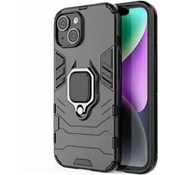 Чехол бампер Primolux Ring Armor для Apple iPhone 15 Black
