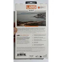 Оригінальний протиударний чохол UAG Scout для Google Pixel 8a (6.1") Black (614450114040) - мініатюра 8