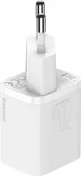 Зарядний пристрій Baseus Super Si Quick Charger USB-C 20W Sets EU White - мініатюра 3