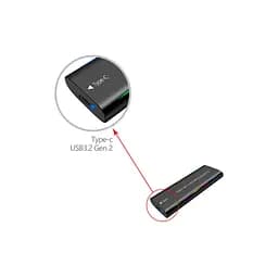 Кишеня зовнішня Dynamode M.2 SSD NVMe/SATA combo USB3.2 GEN2 Type-C aluminium black (DM-CAD-SSD10) - мініатюра 5