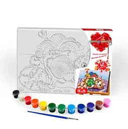 Розпис на полотні 21см*31см с.6 №9 PX-06-09