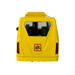 Автомодель Technopark Автобус Iveco Daily Діти, жовтий (DAILY-15CHI-YE) - мініатюра 6