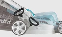 Makita Газонокосарка ELM3320, 1200Вт, 33см, 30л, 10.2кг, до 400м2, 20-55 мм - мініатюра 2