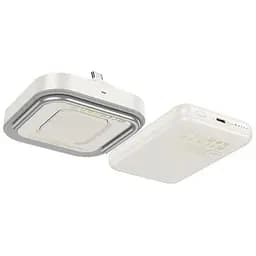 Бездротовий ЗП HOCO CQ16 Astute 4-in-1 power bank+desktop charger+watch charger 10000mAh молочно-білий