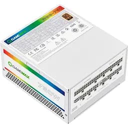 Блок живлення GameMax 750W RGB 750 PRO WH (ATX3.0/3.1 PCI (RGB 750 PRO WH (ATX3.0/3.1 PCI) - мініатюра 7