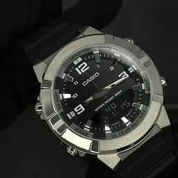Чоловічий годинник Casio AMW-870-1A Сріблястий ( AT1141-0219 ) - мініатюра 4