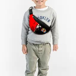 Сумка-бананка детская цифровой цирк "Digital Circus" ,32х15см,сумка для мальчика  через плечо (00215)