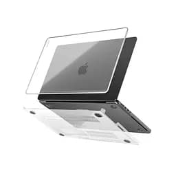Чохол-накладка для MacBook Air 15,3 M5/M4/M3/M2, прозорий, Crystal, полікарбонат (PC), захисний, прозорий, захист від подряпин і пошкоджень, вентиляція, доступ до портів, протиковзкі ніжки, для макбука, ArmorStandart (ARM79442) - мініатюра 10