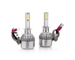 Лампа автомобільна LED C6 H1 діодна лампа для автомобіля Silver (av199) - мініатюра 2