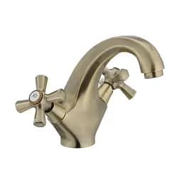 Змішувач для умивальника Mixxus Premium Retro Bronze-161 MI1650 Бронза