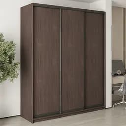Шкаф-купе трехдверный MebelStar Комбо BG 3ДСП 200x45x240 см Дуб ристрето (MBS-9530)