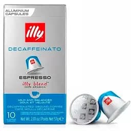 Кофе в капсулах Nespresso Illy Espresso Decaffeinato 10 шт