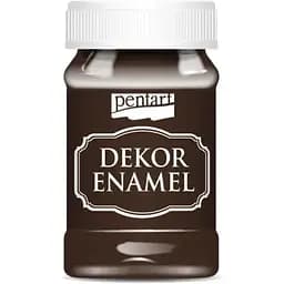 Краска акриловая "Dekor Enamel", глянцевая, Коричневая, 100 мл, Pentart