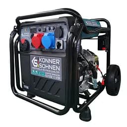Konner & Sohnen Генератор інверторний бензиновий KS 8100iE 1/3 ATSR 230/400В 8/8.5кВт АВР(ATS) електростартер 68кг