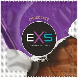 Презервативи EXS Chocolate зі смаком та запахом шоколаду 6 шт. - мініатюра 2