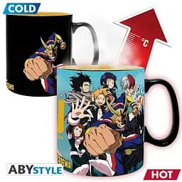 Чашка хамелеон AbyStyle MY HERO ACADEMIA Group (Моя геройська академія) 460 мл - мініатюра 2