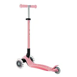 Самокат Globber Elite Lights колеса з підсвіткою 50 кг пастельно-рожевий (439-710-3) - мініатюра 4