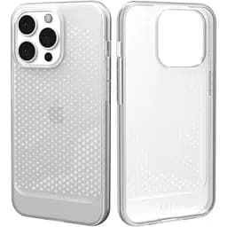 Оригінальний протиударний силіконовий чохол UAG Lucent для iPhone 13 Pro (6.1") Ice (11315N314343) - мініатюра 4