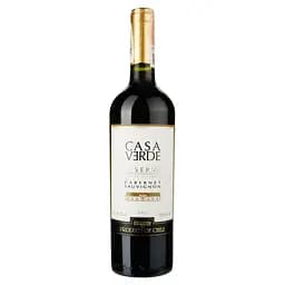 Вино Casa Verde Reserva Cabernet Sauvignon, червоне, сухе, 13%, 0,75 л (478741)