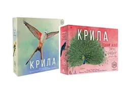 Настольная игра Ігромаг Крылья с дополнением Птицы Азии (укр.) (STM910+1.3)