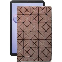 Чохол StatusCASE з екошкіри для планшету Samsung Galaxy Tab A 8.4 2020 Коричневий ромб