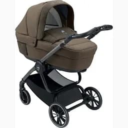 Універсальна коляска CAM Techno Soul 2 в 1 рама сіра, коричнева (805T/V99/970/501К)