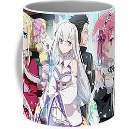 Кухоль GeekLand Життя з нуля в альтернативному світі Re:Zero з Емілією RZ.02.07 330 мл різнобарвний - мініатюра 2